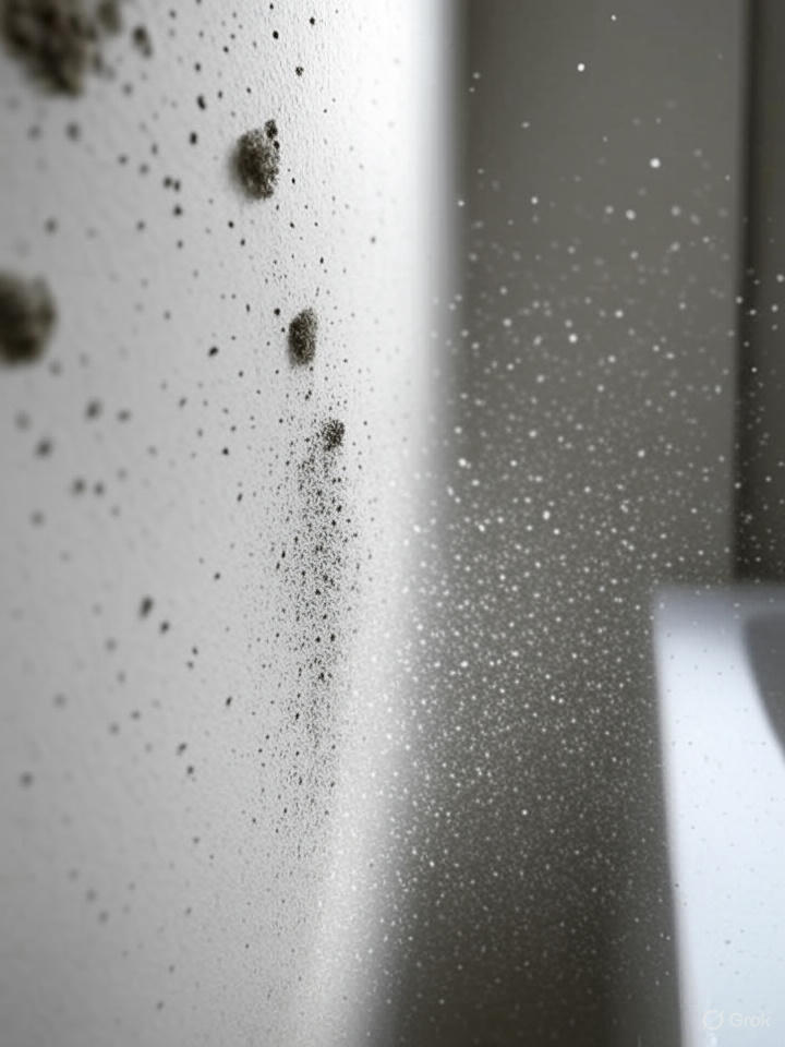 Air molecules shrink on contact with cold surfaces creating mould and damp in older properties